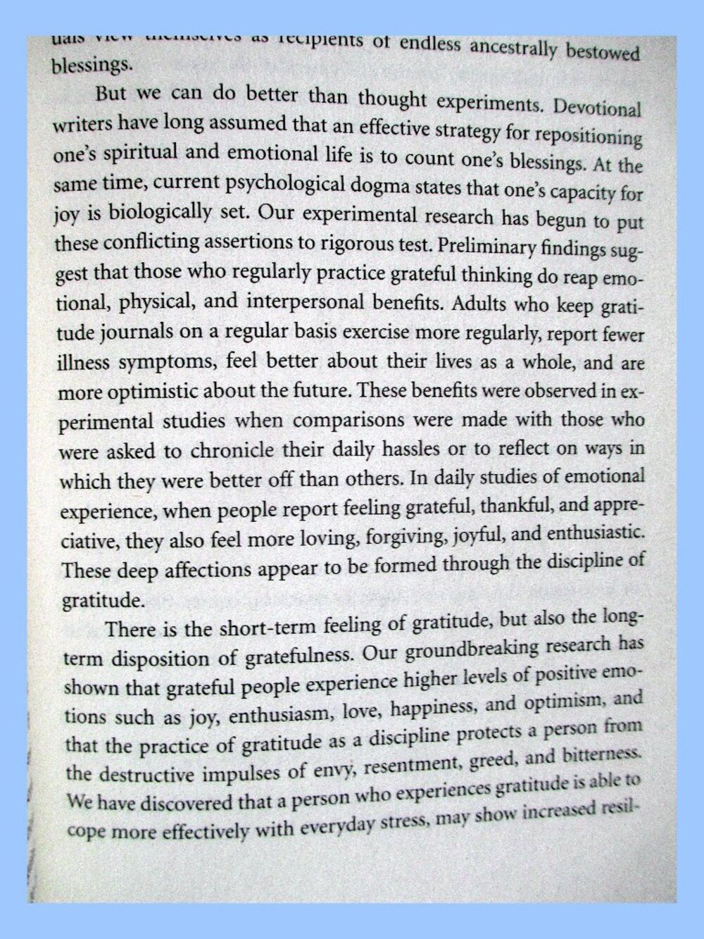 Book - Thanks! How Practicing Gratitude Can Make You Happier, by Robert Emmons - Picture 9 of 10